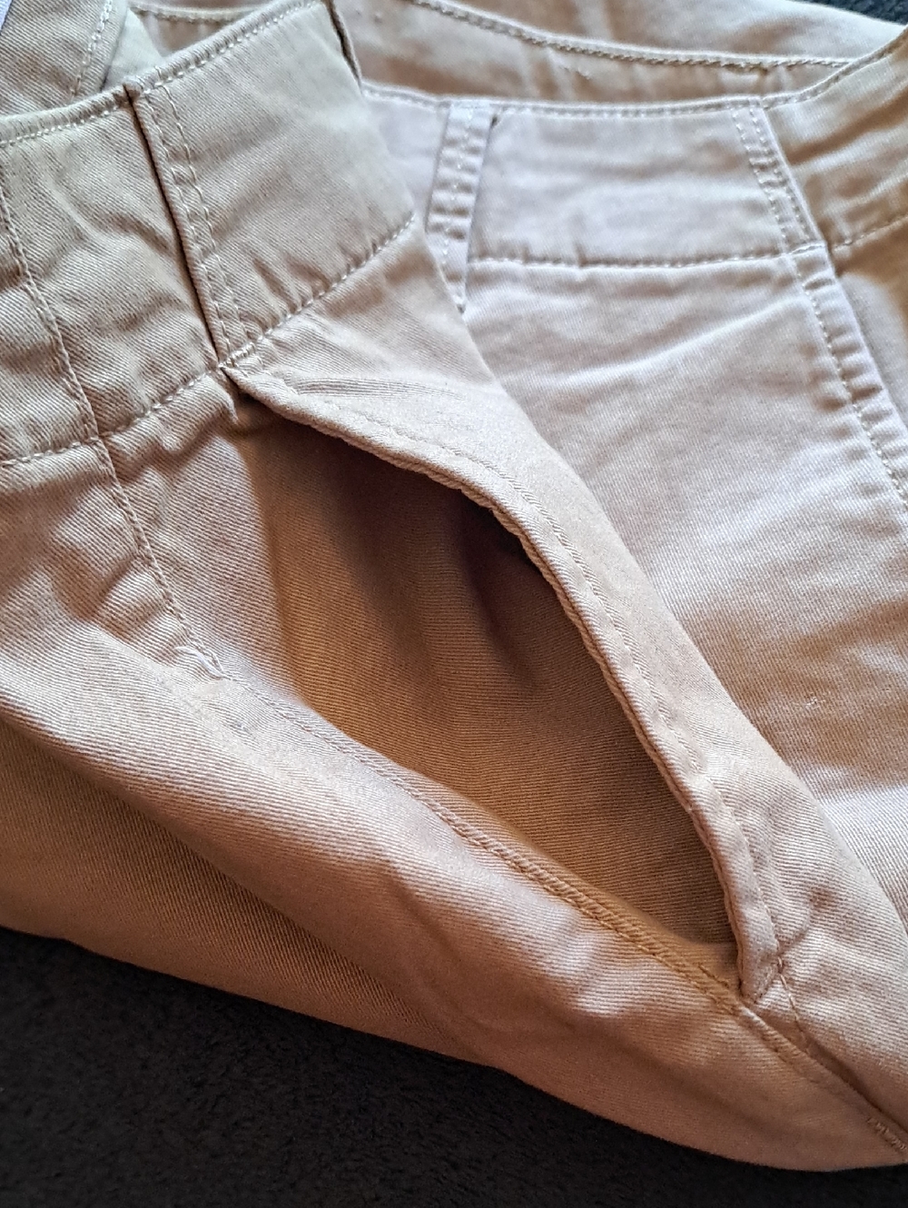 LOFT Light Tan Chino Pants - Picture 8 of 8